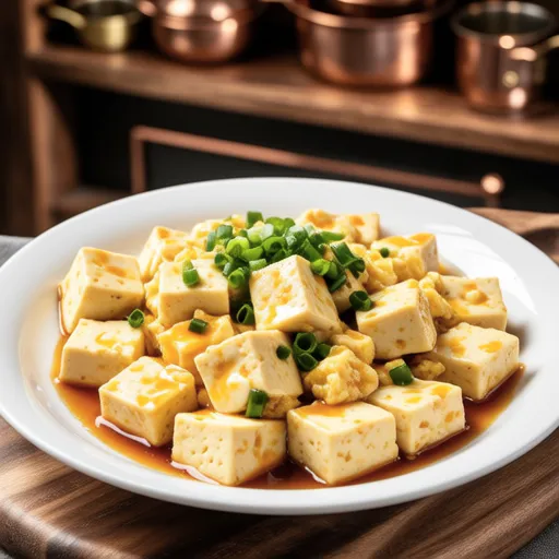Soft Tofu and Egg Stir-fry Recipe