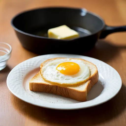 Toast and Fried Egg