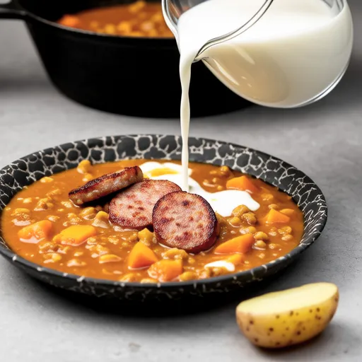 Milk Curry (Baek Jong Won Style)