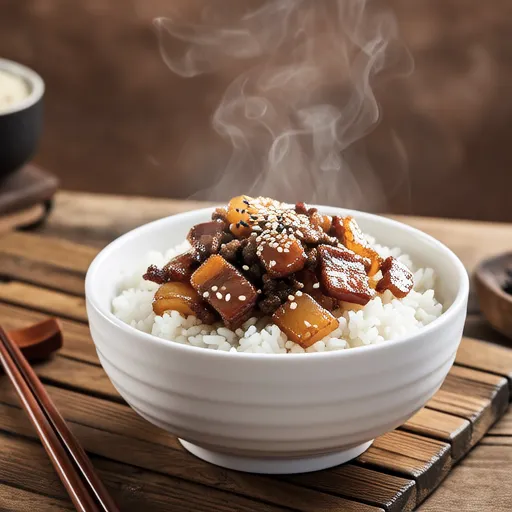 Pork and Ginger Mixed Rice