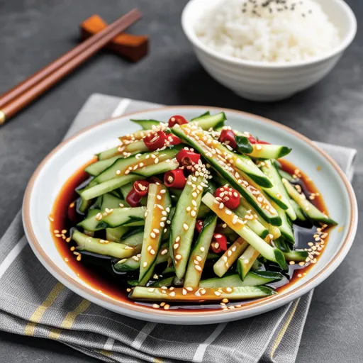 Spicy Cucumber Salad