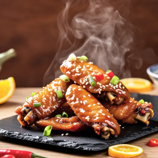 사천식 오렌지 잼 치킨 윙