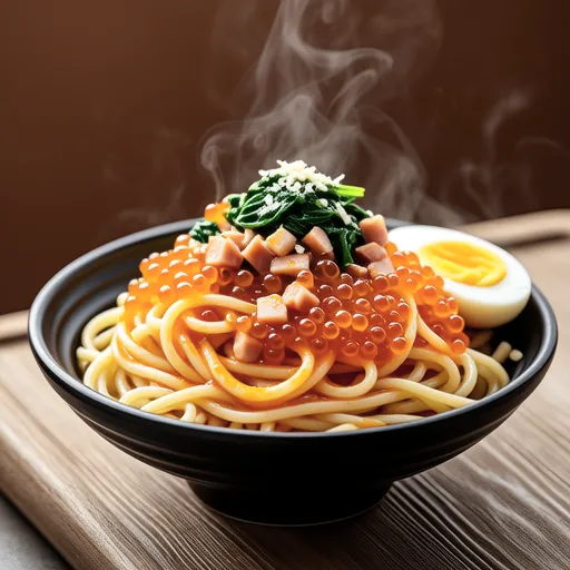 Mentaiko Carbonara Udon