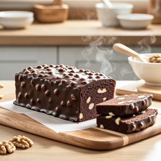Chewy Chocolate Rice Cake
