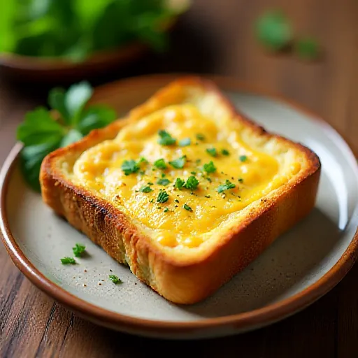 Air Fryer Corn Cheese Toast
