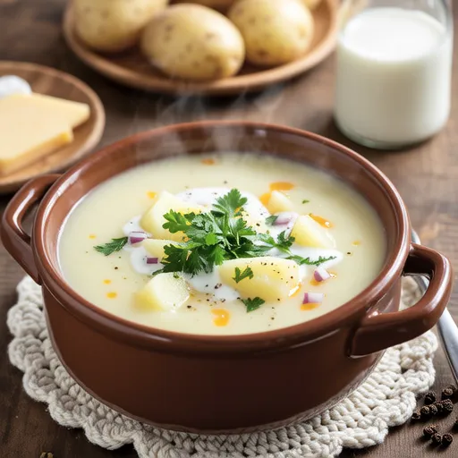 5-Minute Simple Potato Soup Recipe