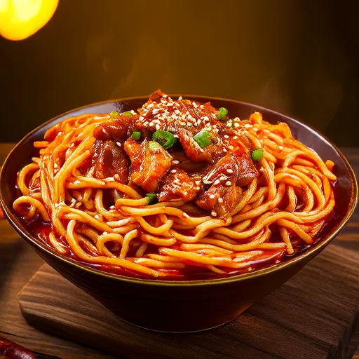 辣炒雞肉拌麵食譜
