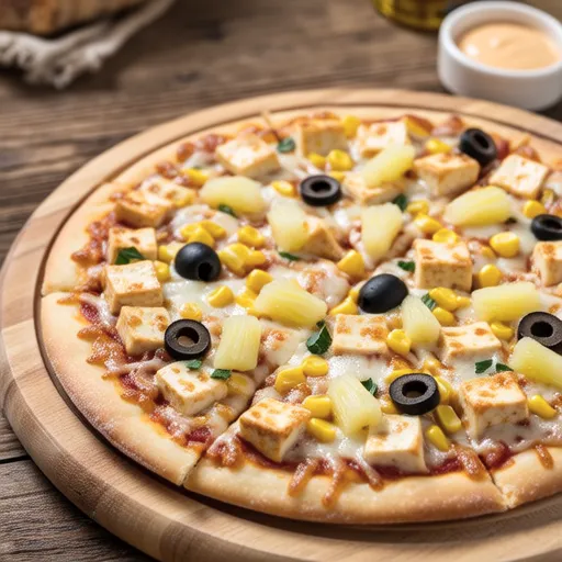 Tofu Hawaiian Pizza