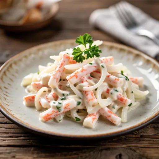 Savory Crab Stick Salad