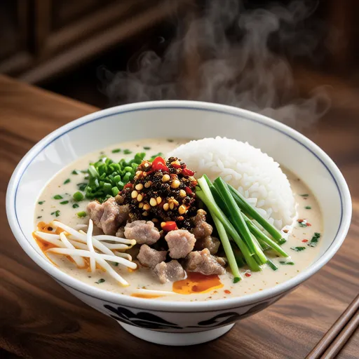 Black Sesame Tantan Soup Rice