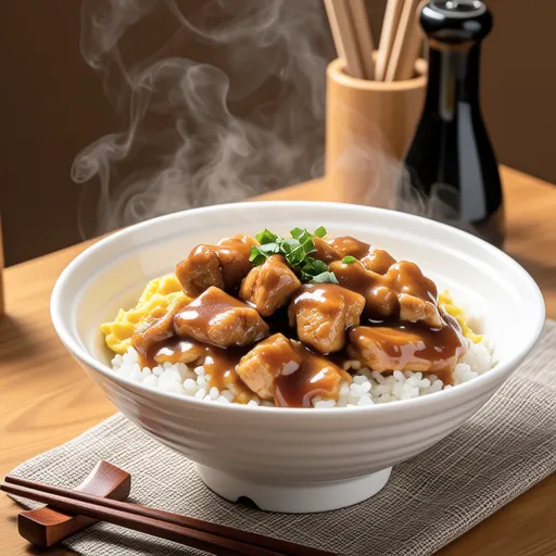Easy Oyako Donburi (Chicken and Egg Rice Bowl)