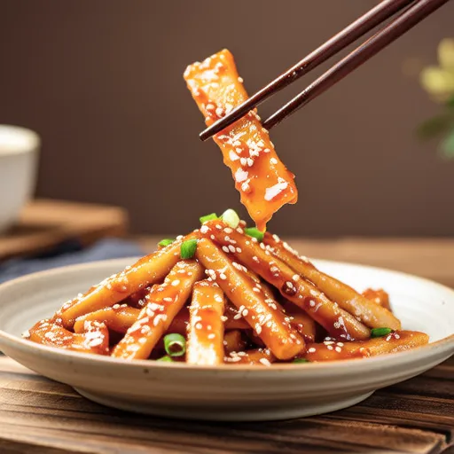 Stir-fried Fish Cake