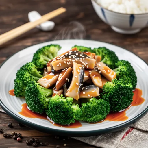 Broccoli and Mackerel Canned Stir-fry with Ponzu Sauce