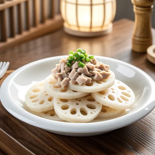Lotus Root Tuna Mayo Salad