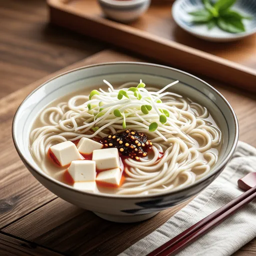 Spicy Soy Milk Tofu Somen