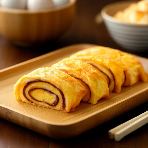 Japanese Rolled Omelette