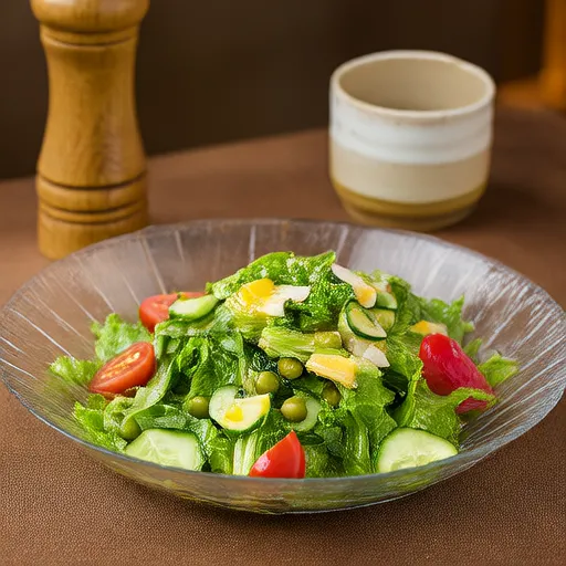 Ensalada de lentejas y verduras