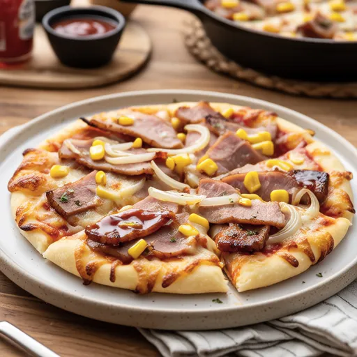 Pork and Potato Skillet Pizza
