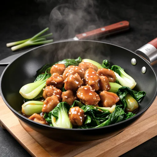 Chicken Breast and Cabbage Stir-fry with Ponzu