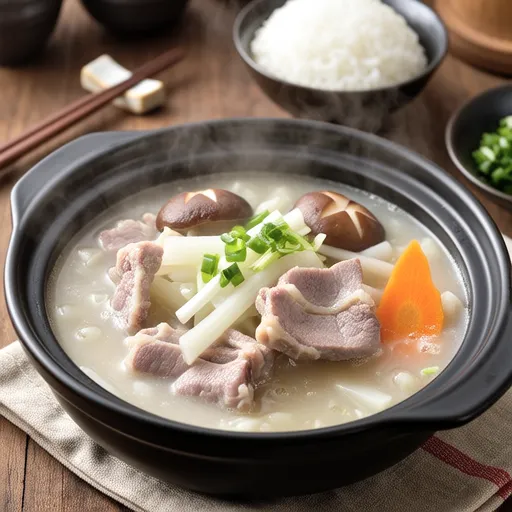 Pork Kasujiru (Sake Lees Soup)