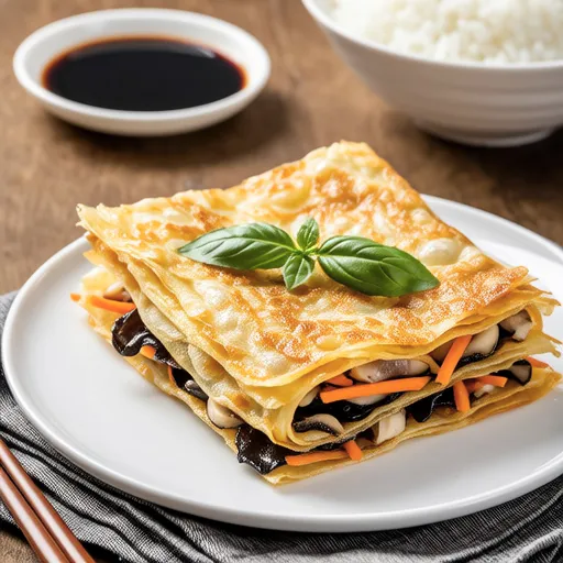 Korean Anchovy Pancakes (Myeolchi Jeon)