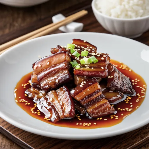 Sweet and Spicy Braised Pork Liver
