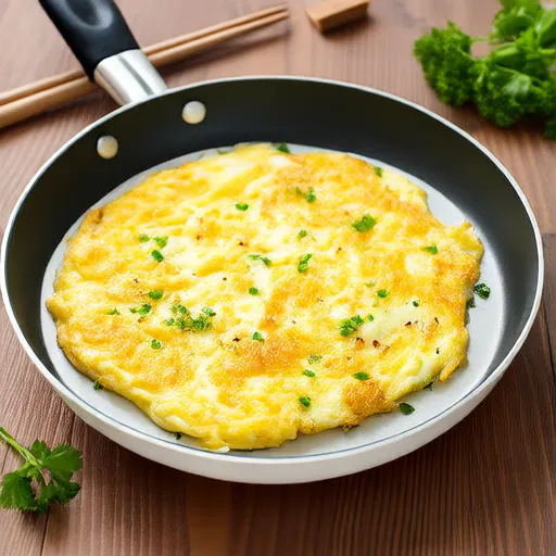 Omelette aux Œufs, Pommes de Terre et Carottes