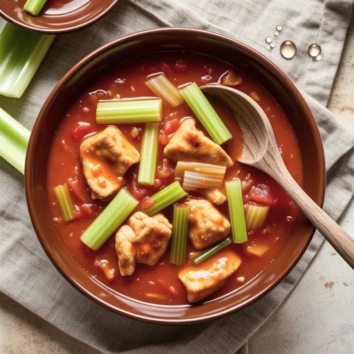 Celery and Chicken Tomato Stew