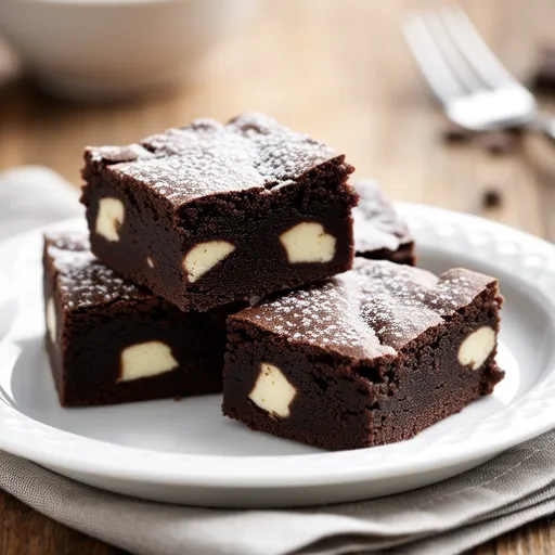 Microwave Moist Brownies