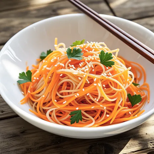 Carrot Vermicelli Salad