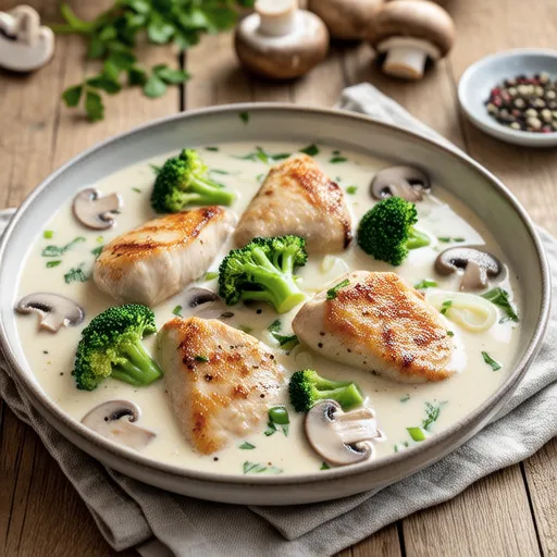 Creamy Chicken and Broccoli Stew