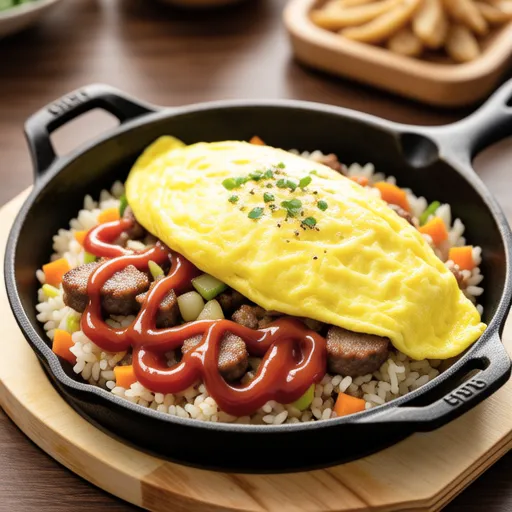 Whirlwind Omurice with Homemade Sauce
