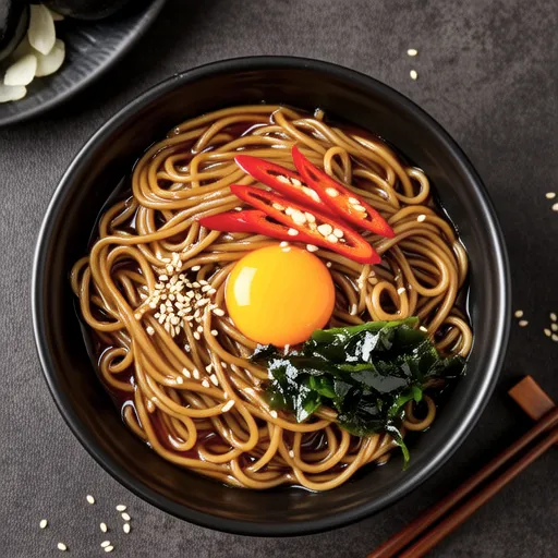 Spicy Soy Sauce Noodles with Cheongyang Chili