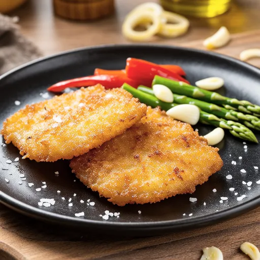 Pan-fried Yellowtail with Garlic and Black Pepper