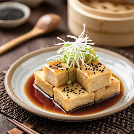 Tofu Green Onion Salad