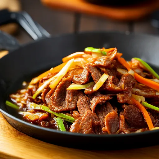 Stir-fried Beef and Vegetables
