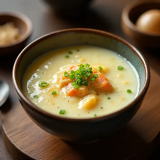 Sopa de Ovos e Kanikama
