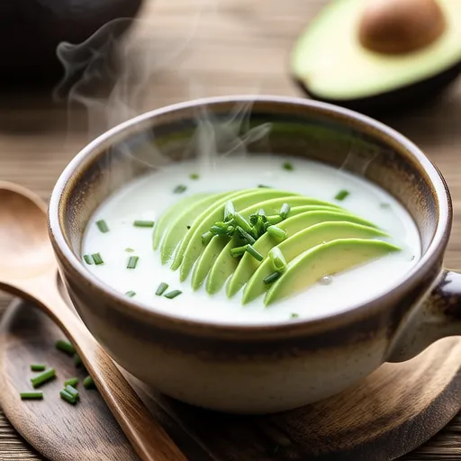 Avocado and Soy Milk Potage