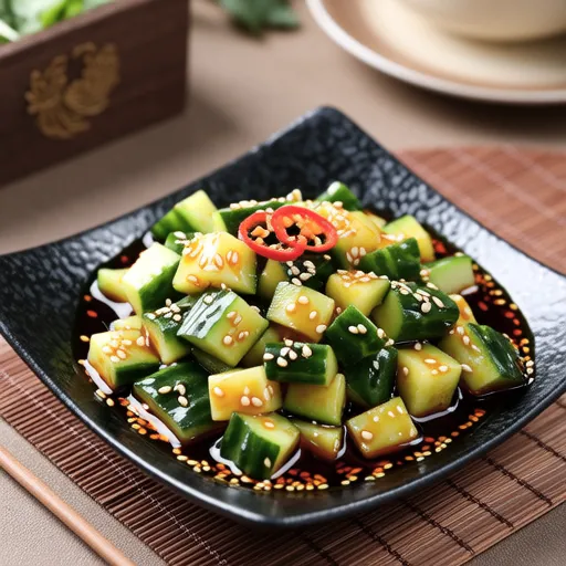 Chinese-style Smashed Cucumber Salad