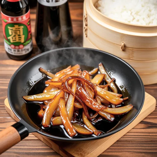 Sweet Stir-fried Fresh Onion