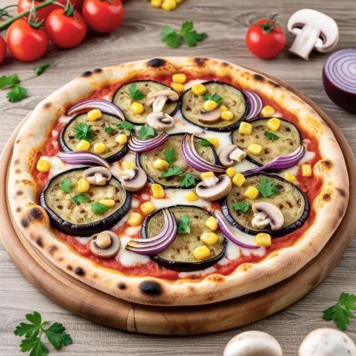 Diet Eggplant Pizza
