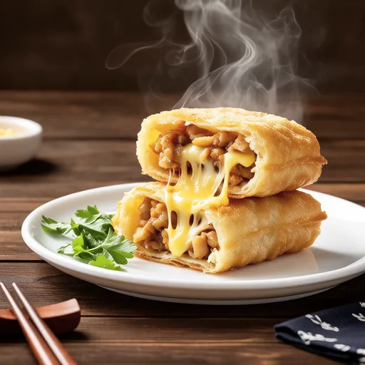 Cabbage and Tuna Stuffed Fried Tofu