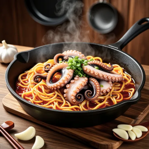 Spicy Octopus Yakisoba