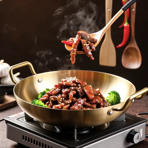 Stir-fried Pork and Broccoli with Butter Soy Sauce