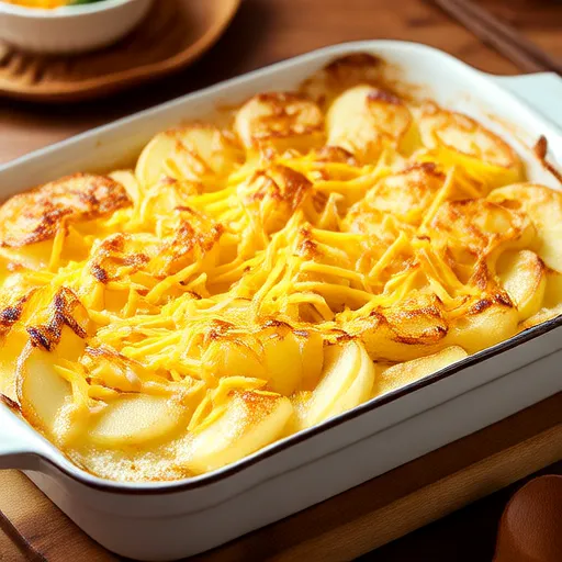 Potato and Cheese Gratin