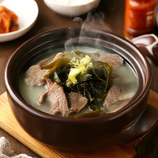 Beef Seaweed Soup