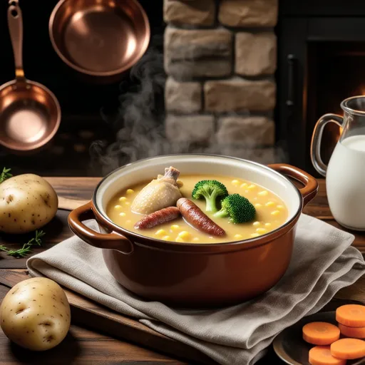 Corn Potage Hot Pot