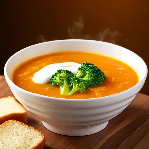 Süßkartoffel-Kartoffel-Brokkoli-Suppe