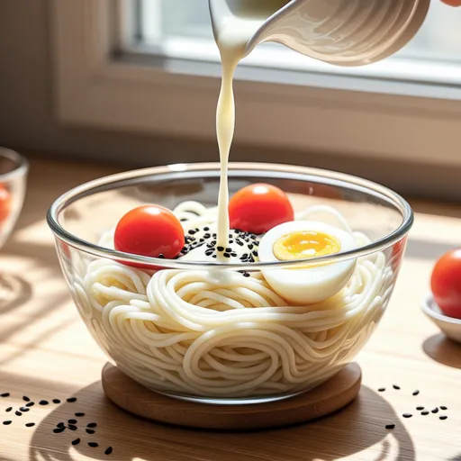 Summer Soy Milk Noodles