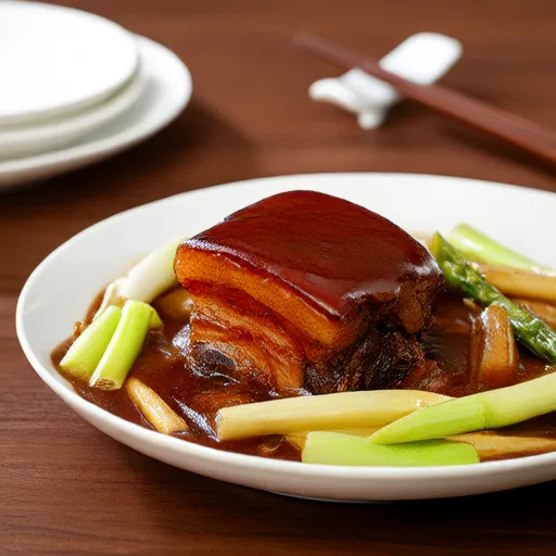Braised Pork Belly with Bamboo Shoots